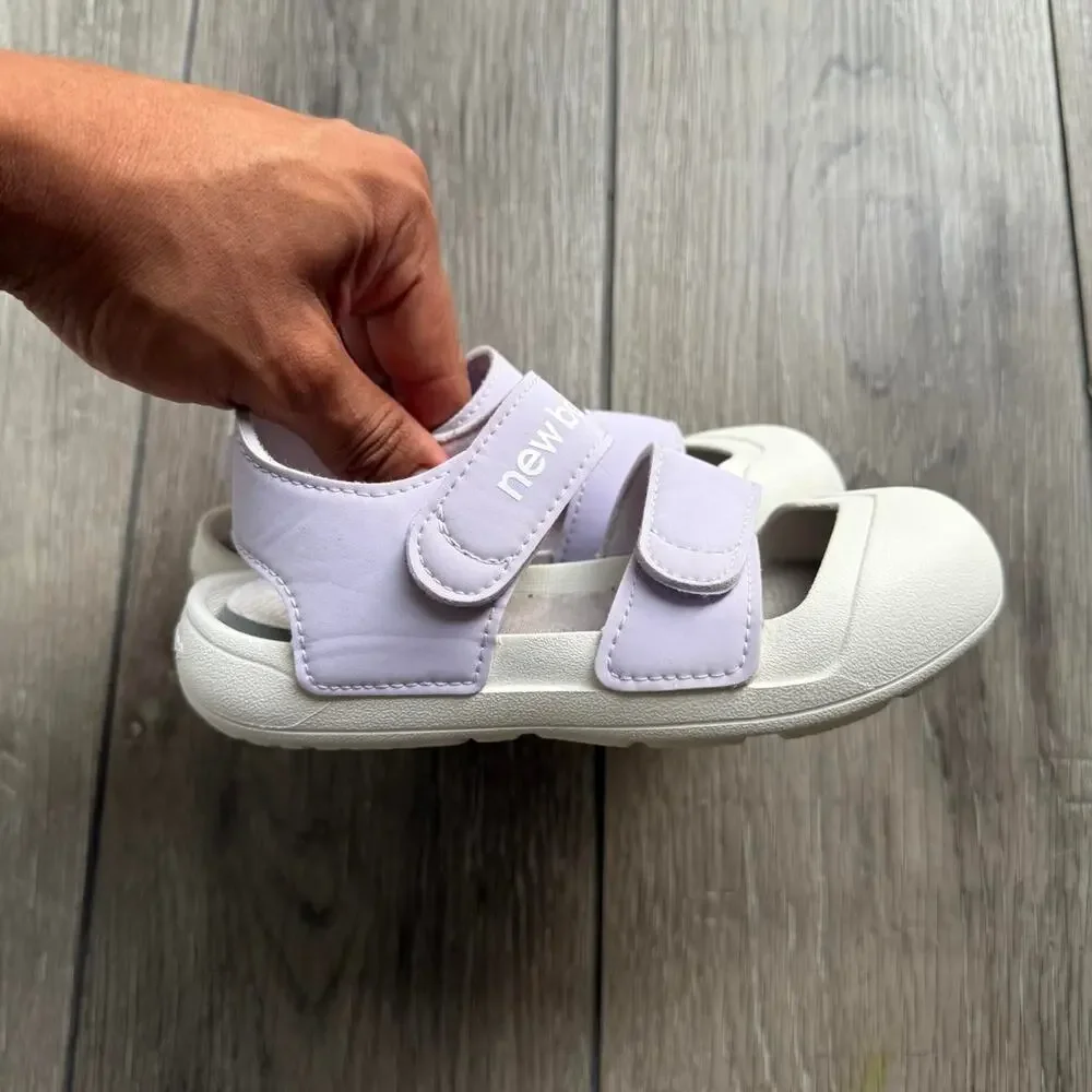 New Balance 809 Kids Sandals Lavender Purple Size 12
